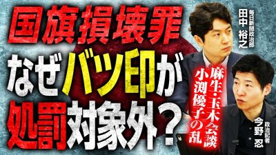 【国旗損壊罪】右も左も不満足？処罰対象の全貌と表現の自由を巡る線引きを政治記者が解説